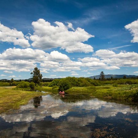 Bend-Sunriver Camping Resort 24 Ft. Yurt 16 エクステリア 写真